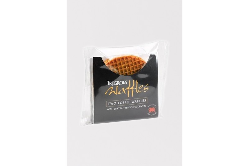 Tregroes (Stroopwaffle) Two Toffee Waffles Snack Pack 30x65g