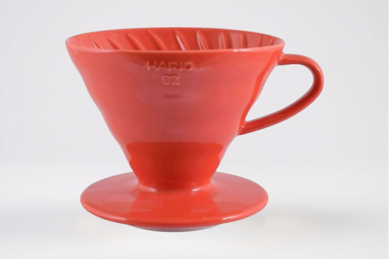 Hario Coffee Dripper Ceramic Red V60 02