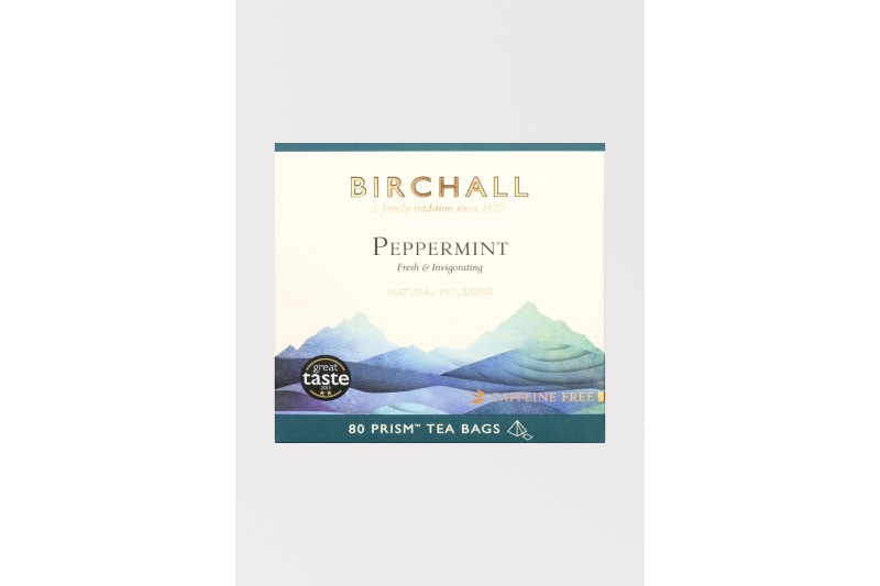 Birchall Peppermint - 80 Prism Tea Bags
