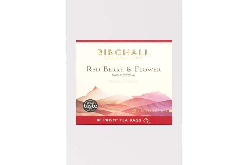 Birchall Red Berry & Flower - 80 Prism Tea Bags