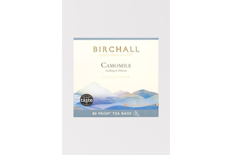 Birchall Camomile - 80 Prism Tea Bags