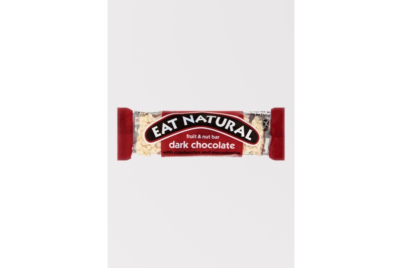 Eat Natural Fruit,Dark Chocolate,Cranberries,Macadamias 12x45g