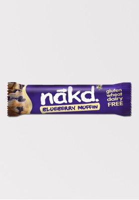 Nakd Blueberry Muffin Fruit & Nut Bar 18 x 35g