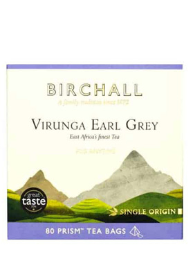 Birchall Virunga Earl Grey - 80 Prism Tea Bags