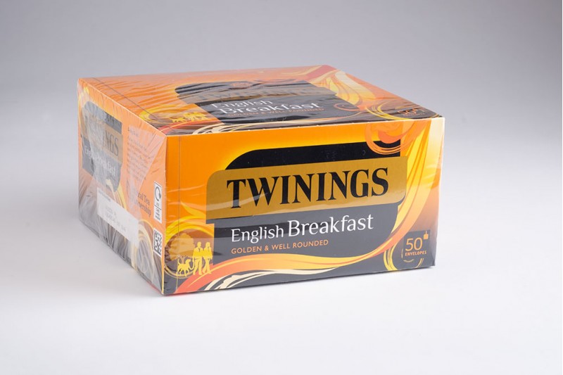 Twinings English Breakfast Enveloped Tea Bags 1x50