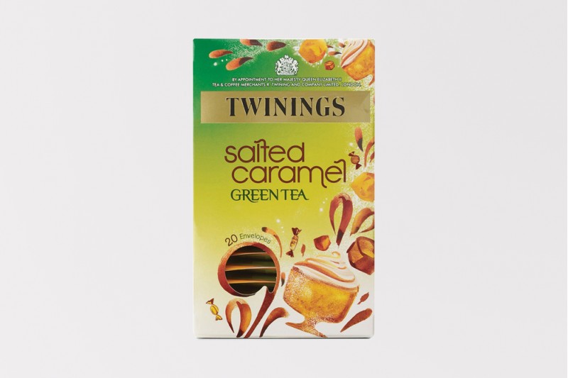 Twinings Salted Caramel Green Tea Env Tea Bags 1x20