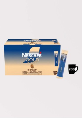 Nescafè Gold Blend Decaff Instant Coffee Sticks 1x200