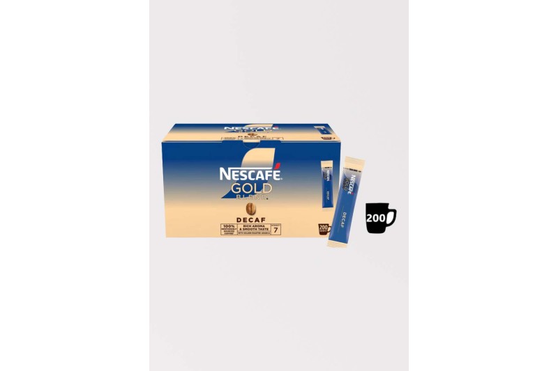 Nescafè Gold Blend Decaff Instant Coffee Sticks 1x200