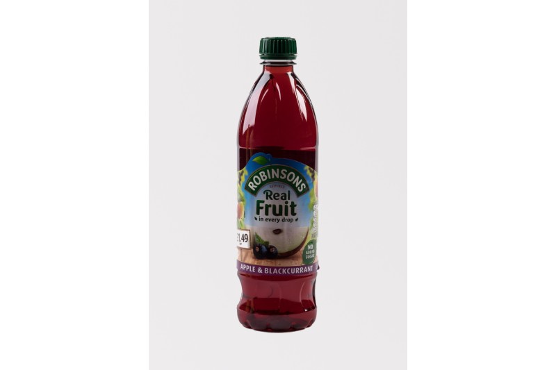 Robinsons Apple and Blackcurrant No Added Sugar 12x1L