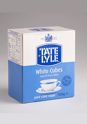 Tate and Lyle White Unwrapped Sugar Cubes 1x500g