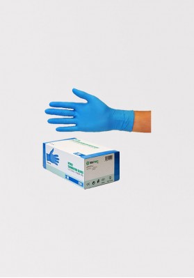Nitrile Disposable Gloves Blue - 200 Large Gloves
