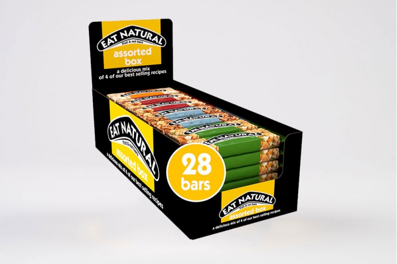 Eat Natural Fruit & Nut Bars Assorted 28 x 40g