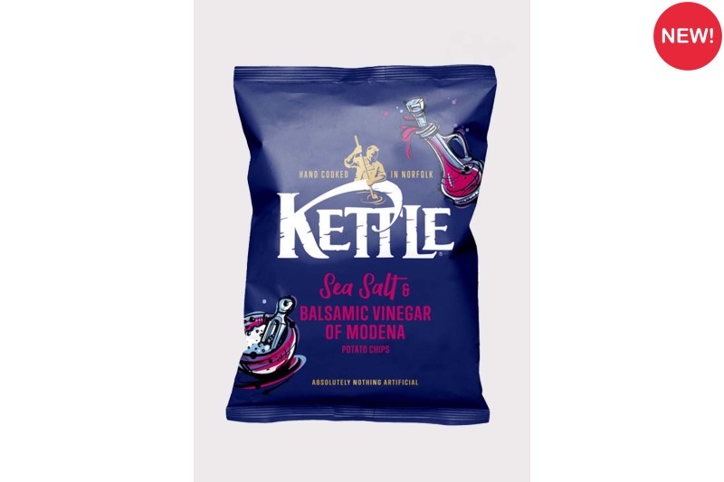 Kettle Sea Salt & Vinegar 18x40g