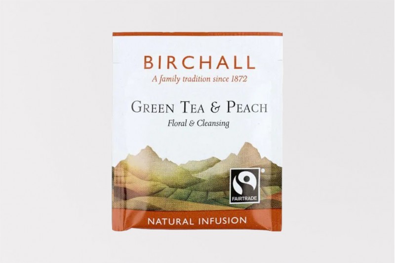 Birchall FT Green Tea & Peach 25 Envelopes