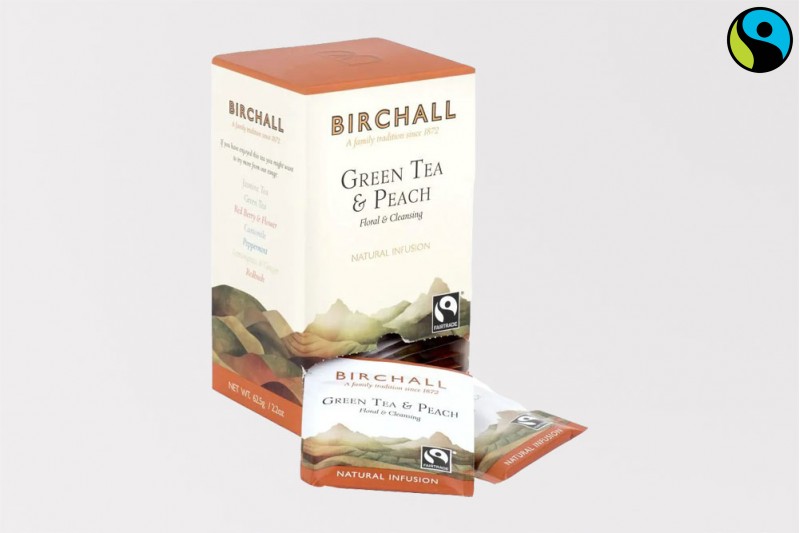 Birchall FT Green Tea & Peach 25 Envelopes