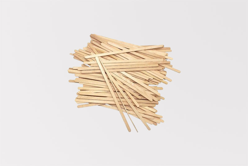 Wooden Compostable Stirrers 5.5